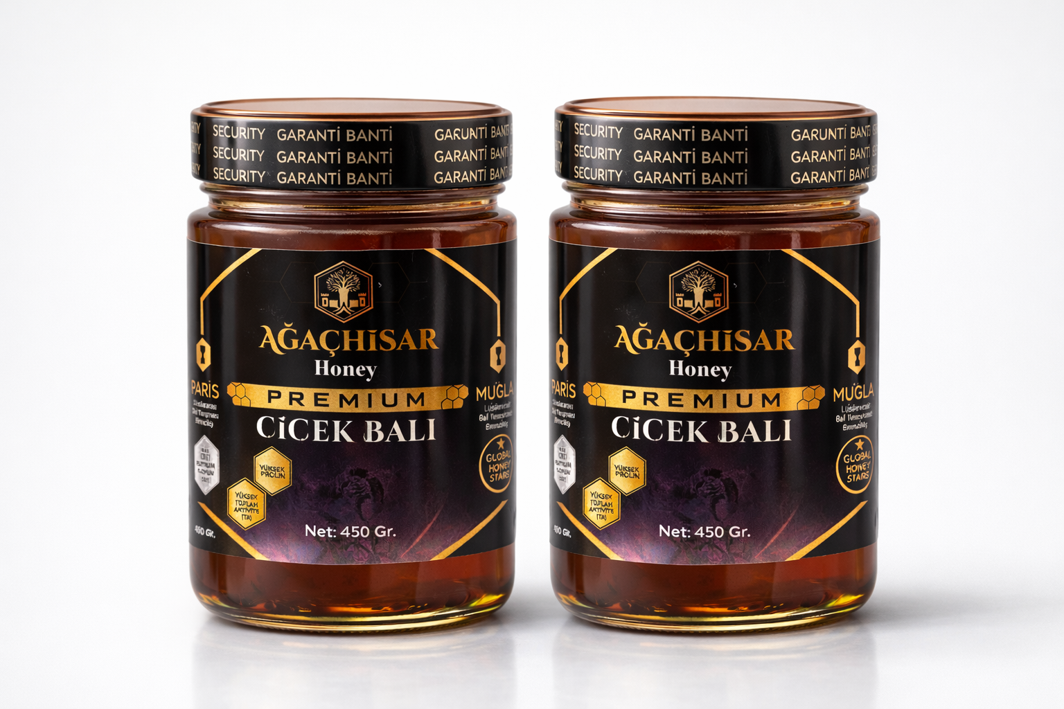 2'li Ağaçhisar Premium Ham Bal